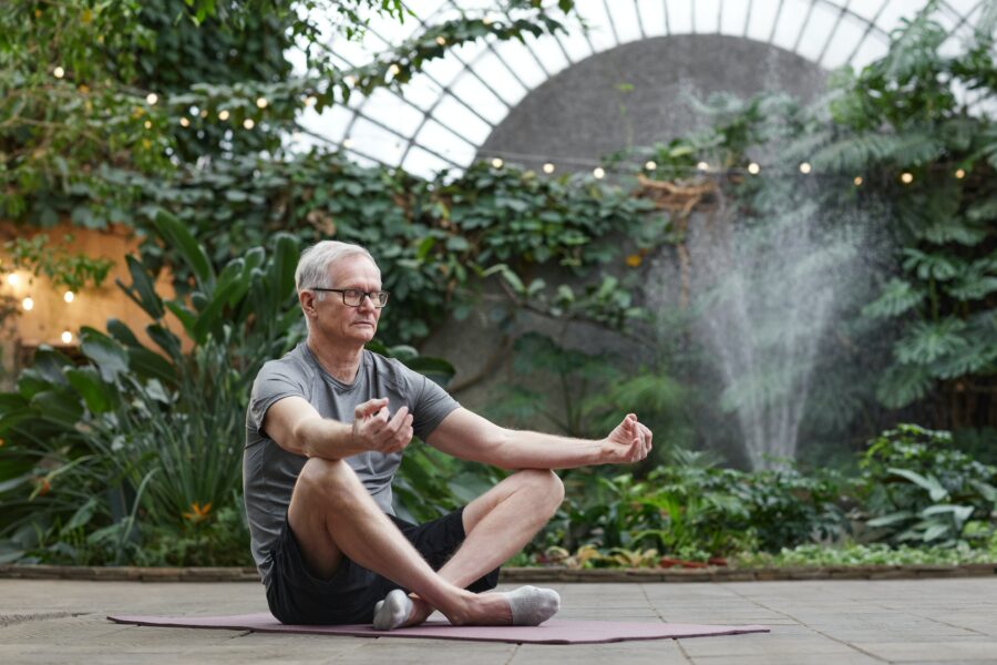 méditation homme