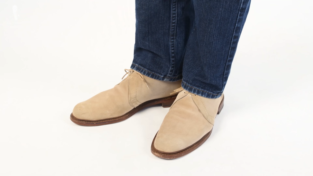 Le confort des desert boots homme