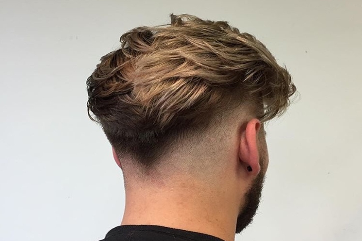 dégradé espagnol en v